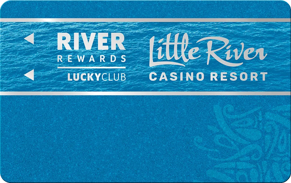 Blue Lucky Players Card from Little River Casino Resort