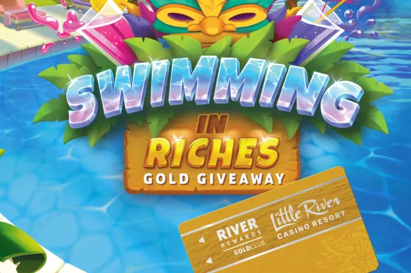 gold swimming in riches giveaway
