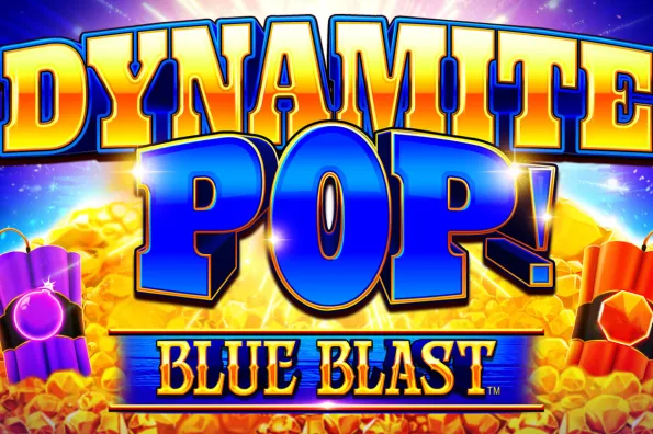 Dynamite Pop Blue Blast Promotional Logo